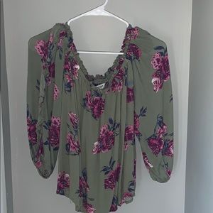 off the shoulder top